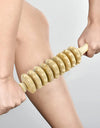 1 PCS Wood Massage Roller Trigger Points Home Gym Manual Wooden Fascia Massage Roller for Release Cellulite Sore Muscle Blasting