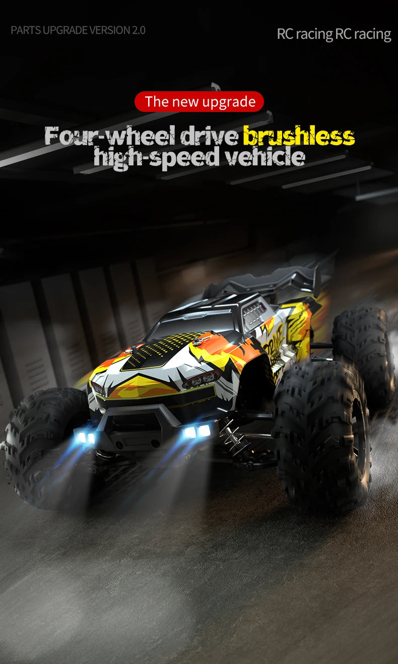 1 to 16 Scale 4WD Brushless High Speed Remote Control Racing Car
