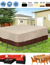 HEAVY DUTY Outdoor Garden Furniture Cover for Sofa Table Chair Patio Waterproof Wind-Proof Anti-UV Against Rain Snow