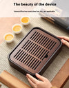 Tea Tray Household Small Dry Brewing And Draining Tea Set Office Tea Table Bamboo Tray Drainage Tea Tray Storage Tray