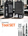115 in 1 Magnetic Precision Screwdriver Set Mini Repair Tool Kit for Computer Laptop Cell Phone PC MacBook Household Repair Tool