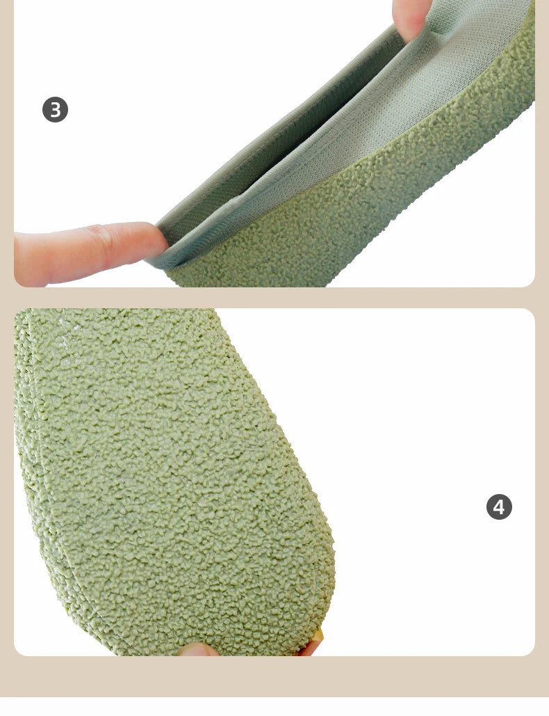 Ultra quiet and lightweight indoor sports shoes with anti slip and shock-absorbing soft soles