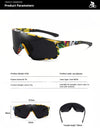 Cycling Sunglasses Men Women UV400 Outdoor Sport Glasses MTB Bike Race Goggles Riding Baseball Running  Fishing  Skiing  Eyeware