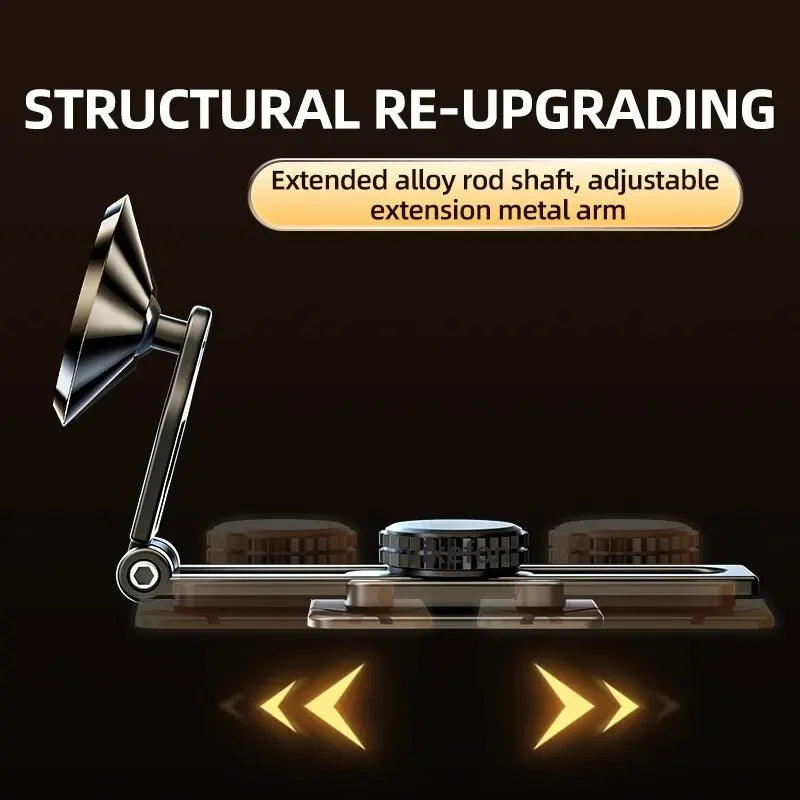 720  Car Phone Holder Stand Levitation Screen Alloy Dashboard Car Mount Smartphone Mobile Support In Car Bracket