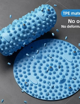 Foot Massage Pad Finger Pressure Board Foot Step Through The Meridian Jogging Massage Pad Muscle Relax Exercise Mat Fitness Peda