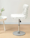 1PC Shiny Velvet Short Bar Chair Covers Stretch Back Bar Stool Covers Small Size Dining Barstool Slipcovers Party Banquet Decor