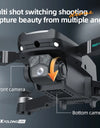 Z16 PRO RC Drone with Dual Cameras 2.4G WiFi Foldable Quadcopter Infrared Obstacle Avoidance RC Helicopter Toy