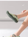lace up five finger split toe shoes
