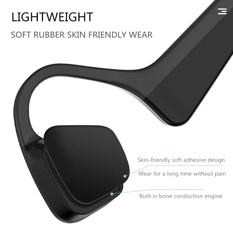 Xiaomi Bone Conduction Sport Headphone Wireless Earphone Bluetooth-Compatible Headset TWS Hands-free with Mic for Running