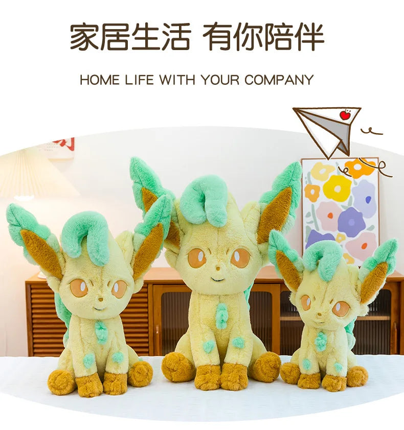 Kawaii Pokemon Stuffed Doll Set of Eevee Evolution Family Flareon Jolteon Vaporeon Espeon Umbreon Glaceon Sylveon for Anime Kids