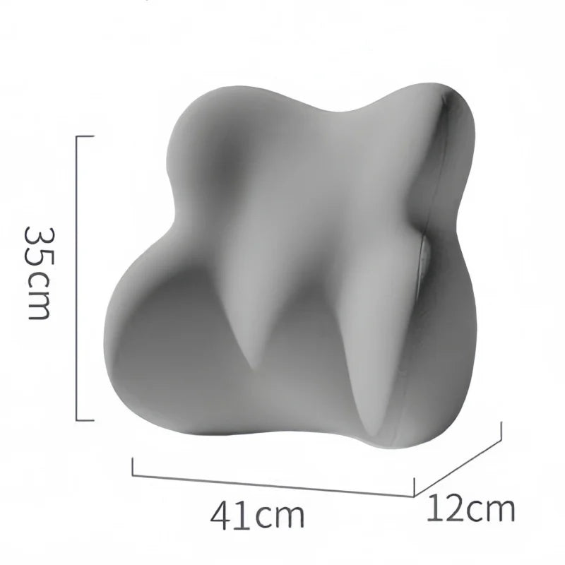 Memory Sponge Waist Pillow Lumbar Orthopedic Pillow Office Chair Backrest Chiropractic Pillows Ergonomic Lumbar Support Pad