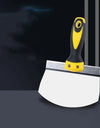 Stainless Steel Putty Knife Wall Paint Plaster Trowel Arc Ash Shovel Paint Feed Filling Scraper Blade Spatula Construction Tools