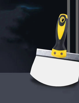 Stainless Steel Putty Knife Wall Paint Plaster Trowel Arc Ash Shovel Paint Feed Filling Scraper Blade Spatula Construction Tools