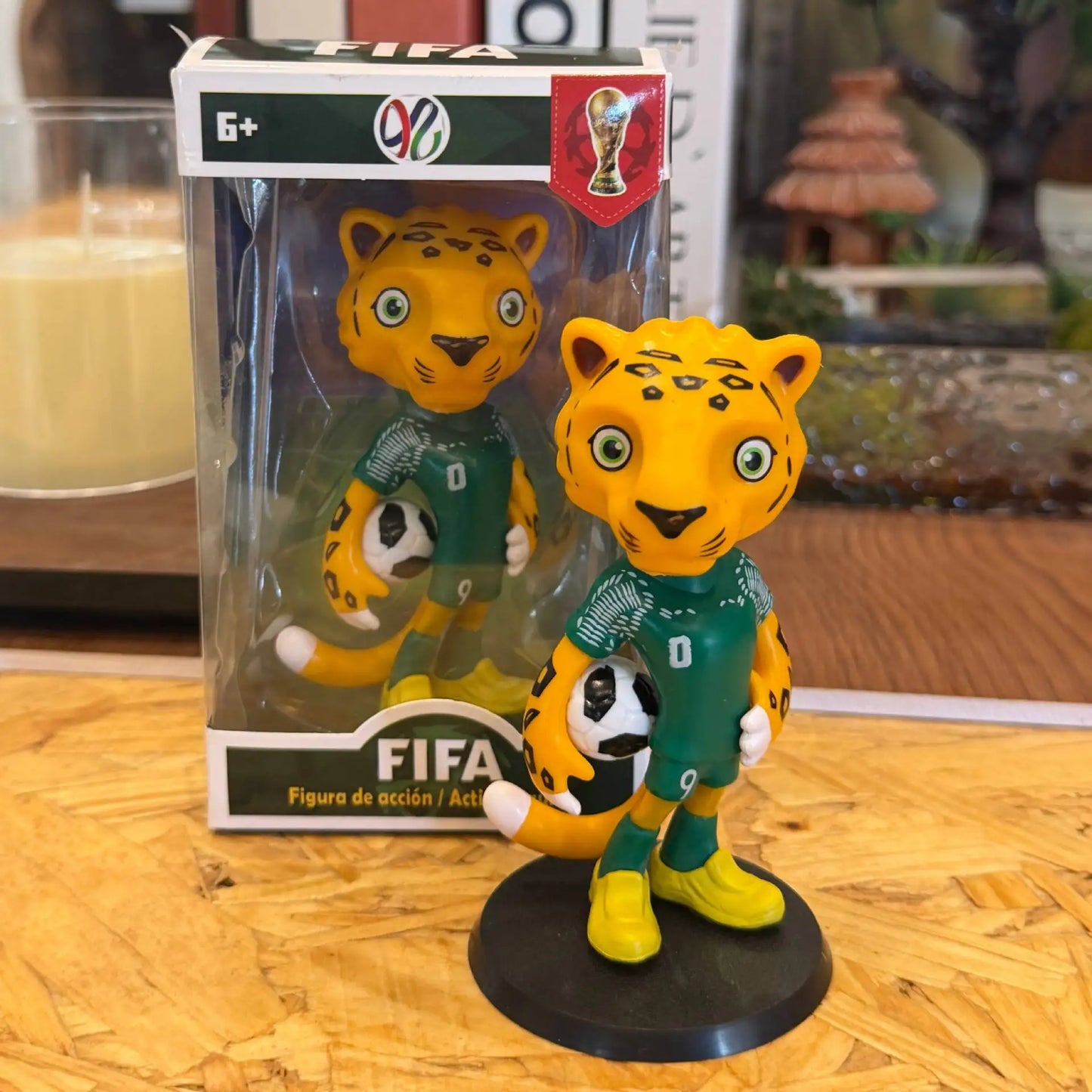 2026 Football Mascot Figure Collectible Soccer Fan Desktop Decoration