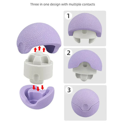 TPE Durable Spiky Massage Ball Trigger Point Sport Fitness Hand Foot Pain Relief Plantar Fasciitis Reliever Hedgehog Yoga Balls