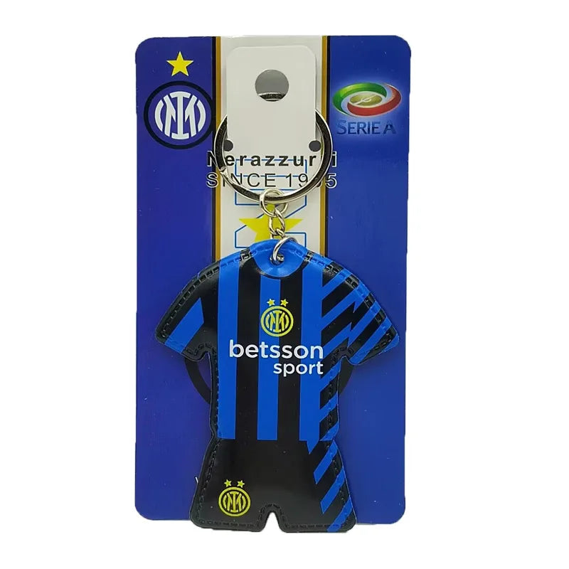 Football Jersey Keychain Soccer Team Shirt Bag Charm Sports Souvenir