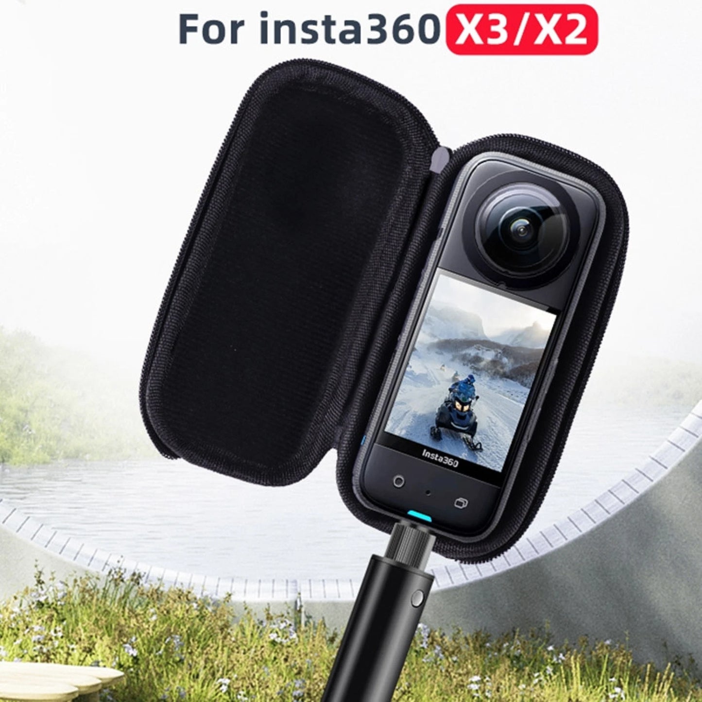 For Insta360 X3 / ONE X2 Camera Portable Case Box Storage Bag