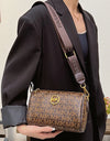Shoulder Bag Luxury Designer Fashion Letter Printing Handbag Women's Broadband Crossbody Shoulder Bags Wallet