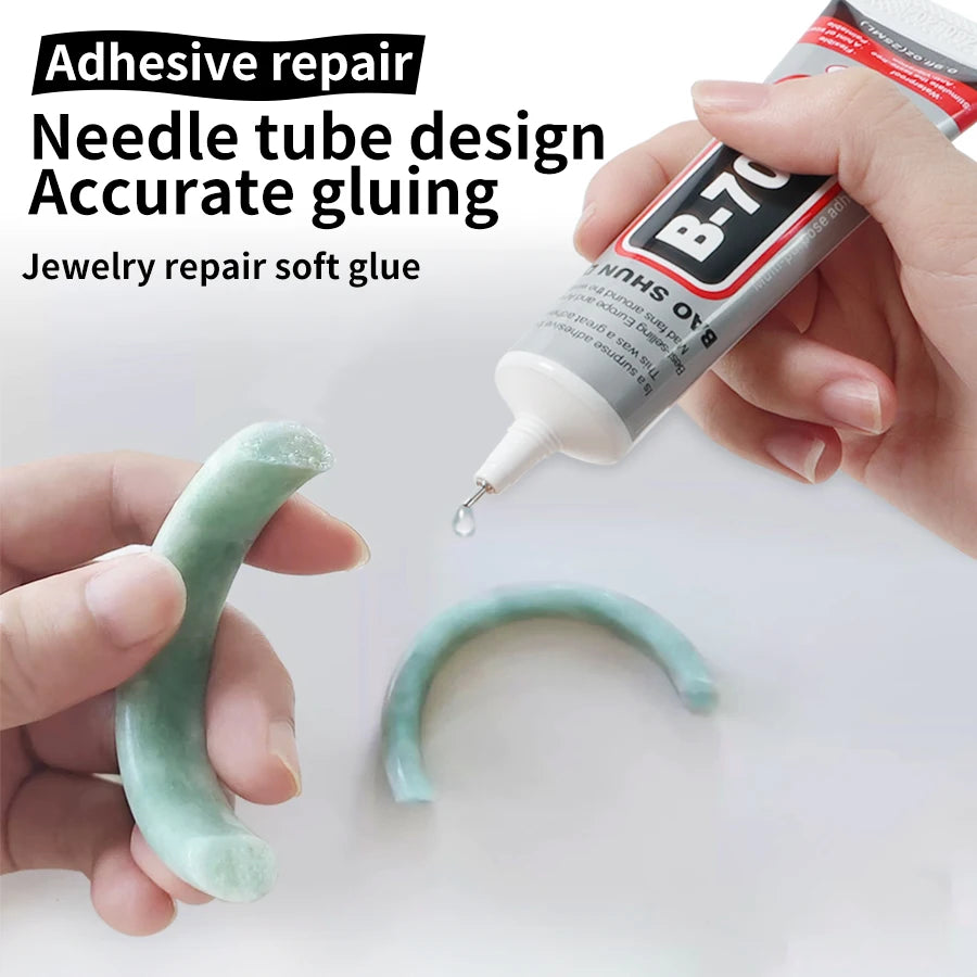 B7000 transparent glue,with precision nib,rhinestone glue,rhinestone crafts jewelry glue,jewelry glue,jewelry process makeup