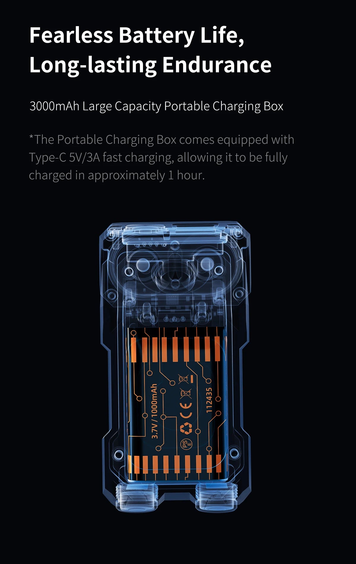 700 Lumen Rechargeable Swivel Head EDC Flashlight With Wireless Charging Case