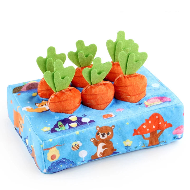 Toys 0 12 Month Tissue Box Pull Out Radish Toy Games s Fine Motor Skills Toys Montessori Early Learning Sensory Toy