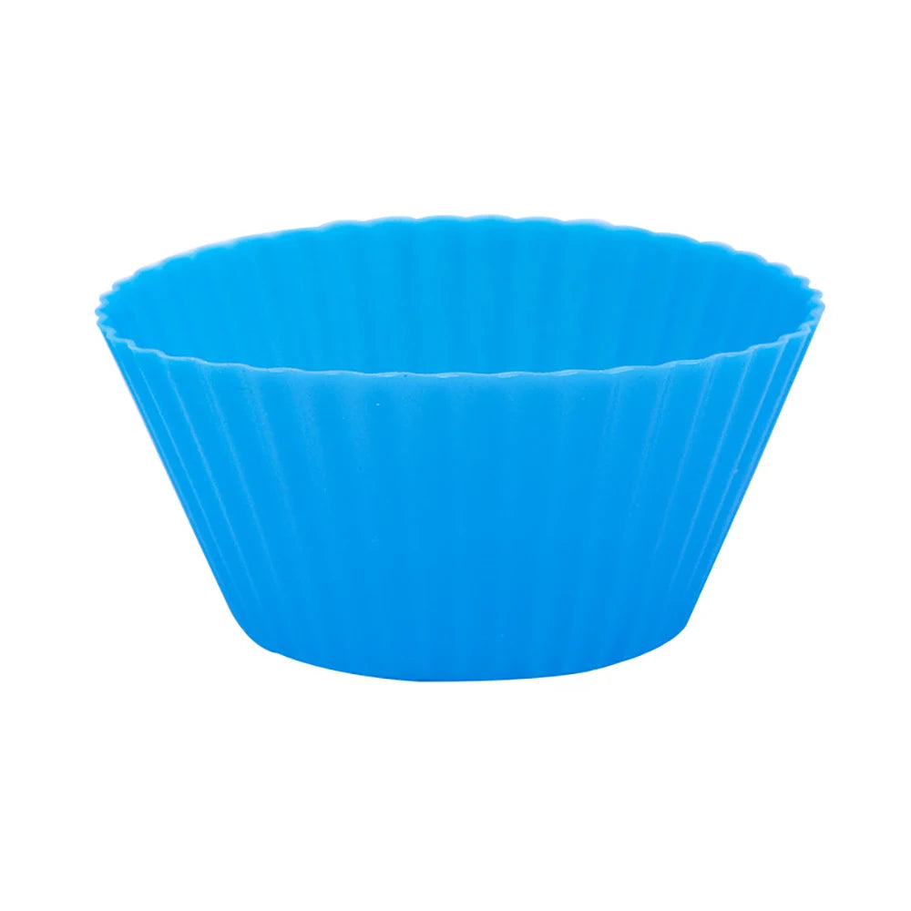 7cm Silicone Cake Mold Muffin Cup Cake Cups Bakeware Kitchen Gadgets Pudding Silicone Molds For Pastry DIY Tools Reusable