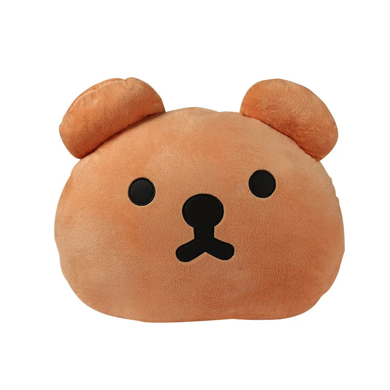 Cute Cartoon Bear Plush Stuffed Doll Cushion Toy