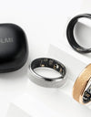 R10 Smart Ring with Charging Case for Men Women, Health and Sleep Monitor, 5ATM Waterproof, Multi-sport Mode