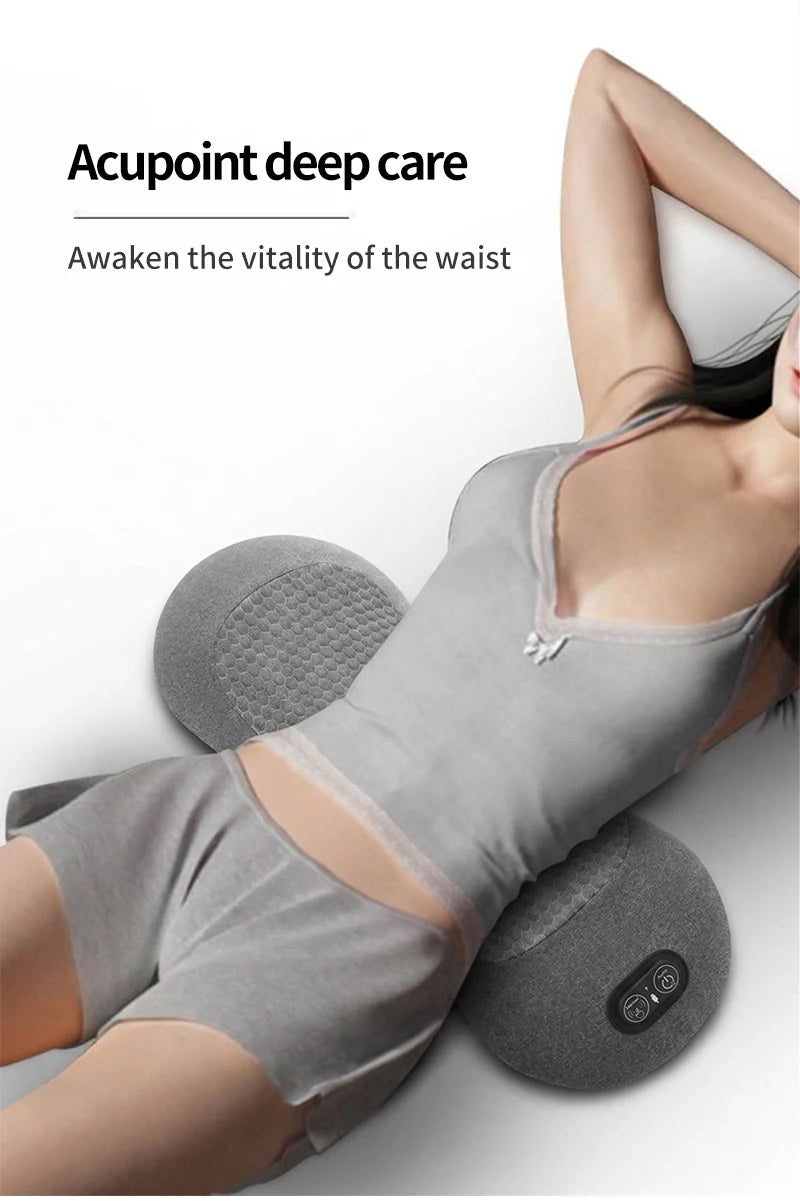 Multi functional massage Pillow for sleeping bed specific lumbar support lumbar protection lumbar support lumbar massage heating