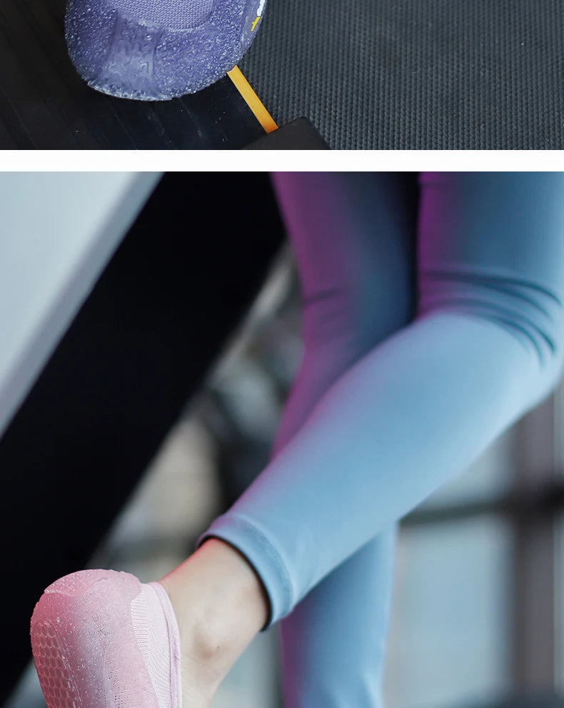 Silent Indoor Gym Yoga Jump Rope Dance Anti slip Shock Absorbent Soft Bottom Lightweight Breathable Sports Shoes