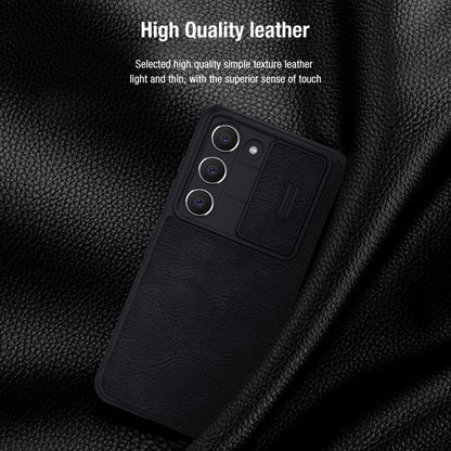 Luxury Flip QIN Pro Leather Case For Samsung Galaxy S23 Plus / S23+ Shockproof Protection Cover With Card Holder