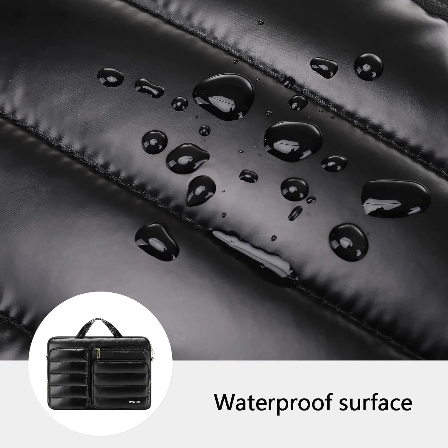 Waterproof Laptop Bag for 15 15.6 16 inch Macbook Air Pro M4 M3 M2 M1 HP Dell Lenovo Asus Computer Shoulder Bags Sleeve Handbag