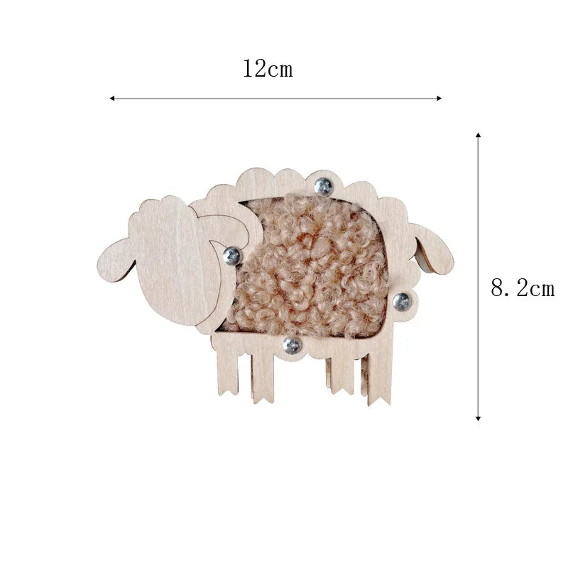 Montessori Activity Busy Board DIY Accessories Material Wooden Toys Busyboard  Early Education Learning Skill Toy Parts