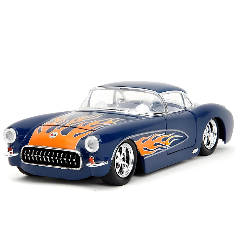 1 24 Scale Corvette 1957 Diecast Model Car