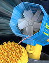 40 Holes Electric Rocket Bubble Gun Toy Bubbles Machine Automatic Soap Blower with Light Summer Outdoor Party Games