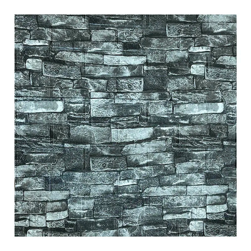 3D Wallpaper Decoration Self-adhesive Antique Foam Brick Wallpaper