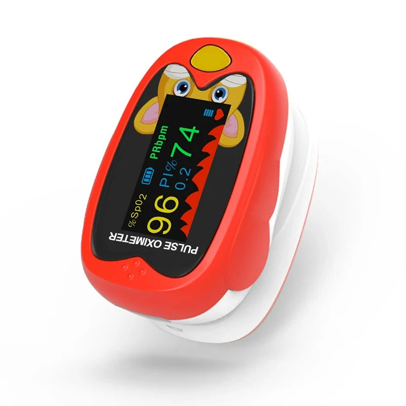 USB Pediatric Oximeter Finger Blood Oxygen Monitor for  Pulse Oximeter OLED Digital Oximetre Home Medical