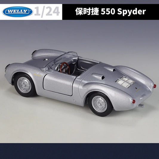 1 24 Scale Porsche 550 Spyder Diecast Model Car