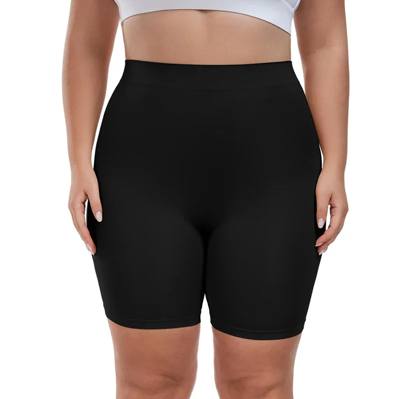 Seamless Safety Pants High Waist Abdominal Women Pants Postpartum Body Shaper Comfort Boxer Briefs Skirt Shorts XL-4XL Underwear