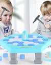 Mini Save The Penguin Penguin Ice Breaking Great Family Funny Desktop Game Kid Toy Gifts Who Make The Penguin Fall Off Lose Game