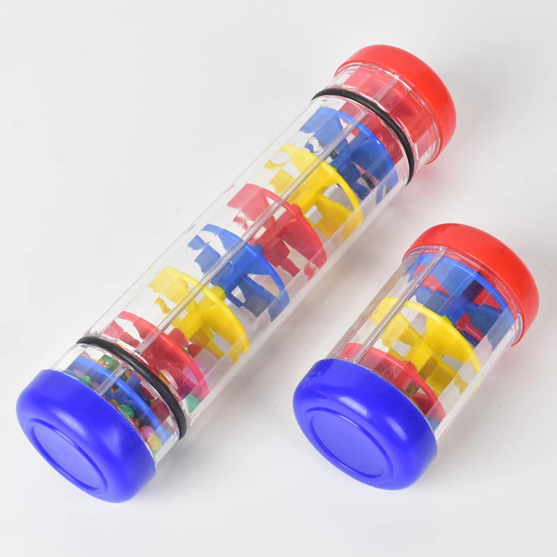 Rainmaker  Toys Rain Stick for Babies 0 6 12 Months  Rattles Toy Rainmaker Musical Instrument Montessori Sensory Toys