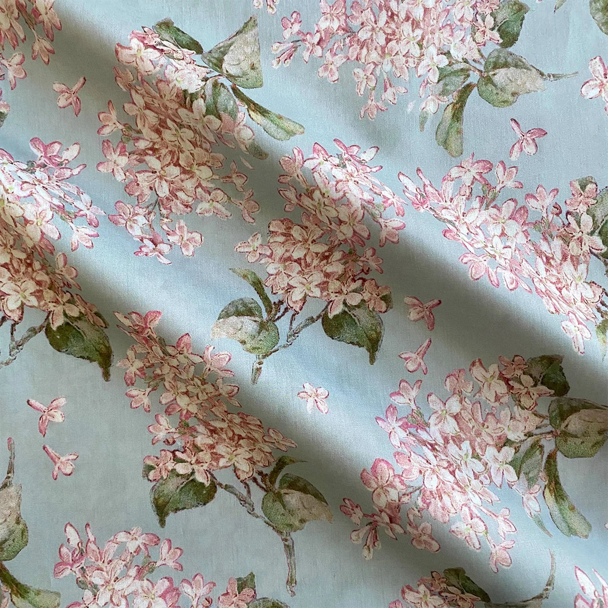 1/2/3/5/10M 100% Cotton Poplin 80S Archive Lilac Like liberty Fabric Kids Sewing fabric Making Dress Clothing Handmade DIY Cloth