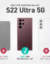 For Samsung Galaxy S22 Ultra Case 2022 UB Pro Full-Body Dual Layer Rugged Belt-Clip Case with Built-in Screen Protector