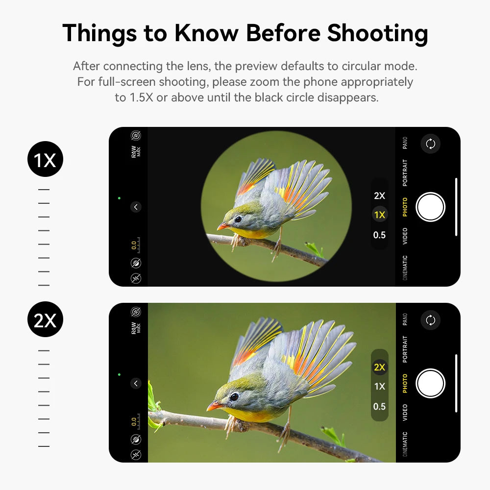 6X Mobile Phone Telephoto Zoom Lens