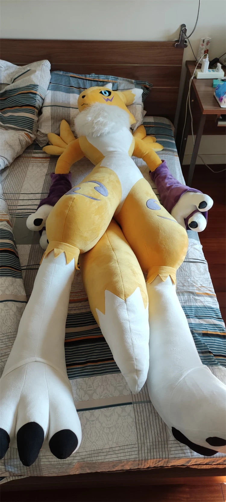 Giant Fantasy Fox Beast Plush Doll Soft Anime Cushion