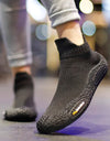 Silent Indoor Sports Shoes and Socks Gym Ultra Lightweight Shock Absorbent Breathable Anti Slip Soft Bottom Yoga