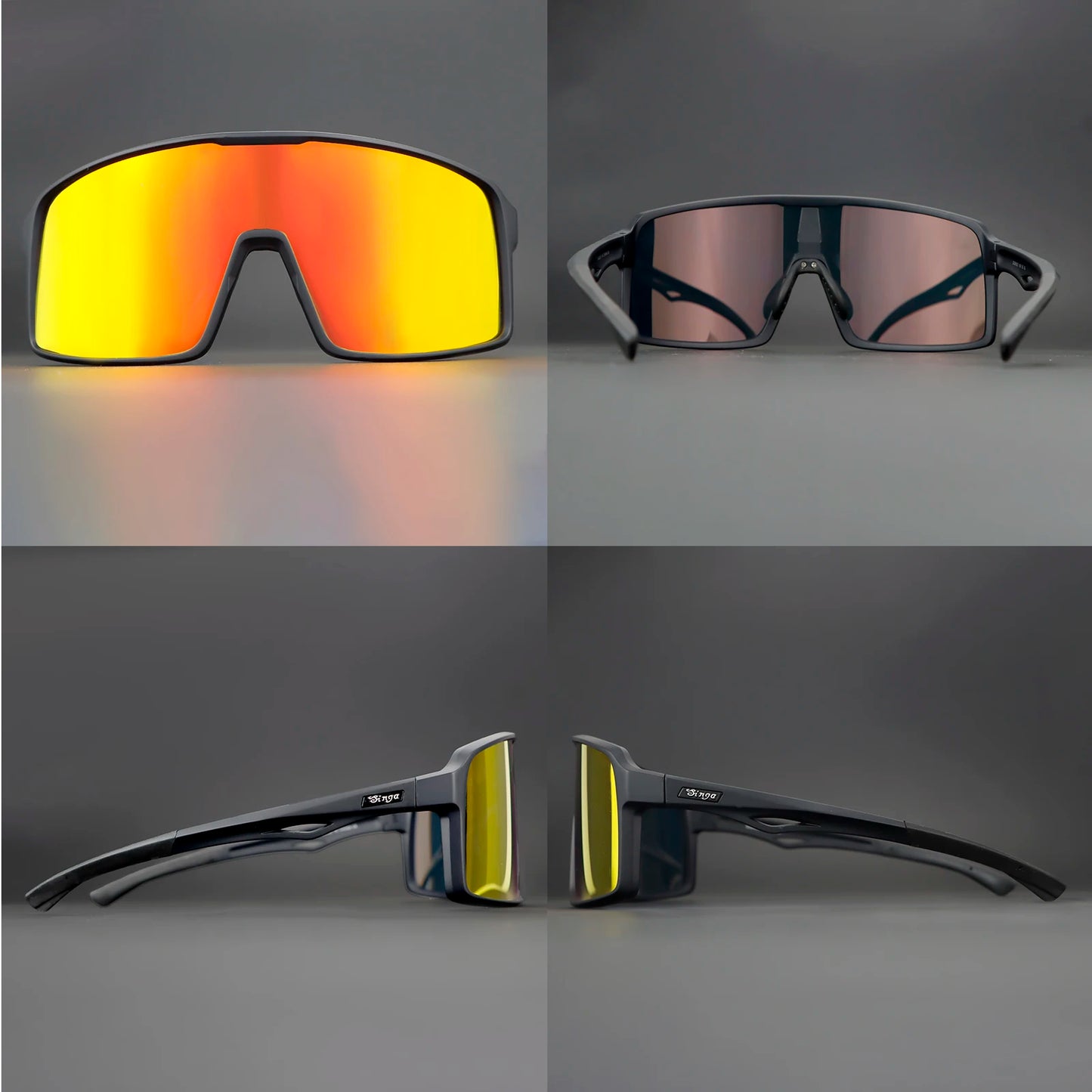 Photochromic Cycling Sunglasses UV400 Sports Bike Eyewear