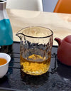 Transparent Uneven Hammer Pattern Glass Fair Cup Tea Mugs Chahai Tea Justice Cup Kung Fu Tea Pitcher Tea Set Accessories Teaware