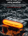 Bicycle Taillight Magnetic Install 400mAH Type-C IPX6 Waterproof  Smart Brake Sensing Rear Light MTB Road Cycling Light