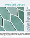 1/10pcs 3D Peel and Stick Wall Tiles Kitchen Splash Back Tile Sticker 3D Wall Sticker Self-adhesive Decorative Wall Panels